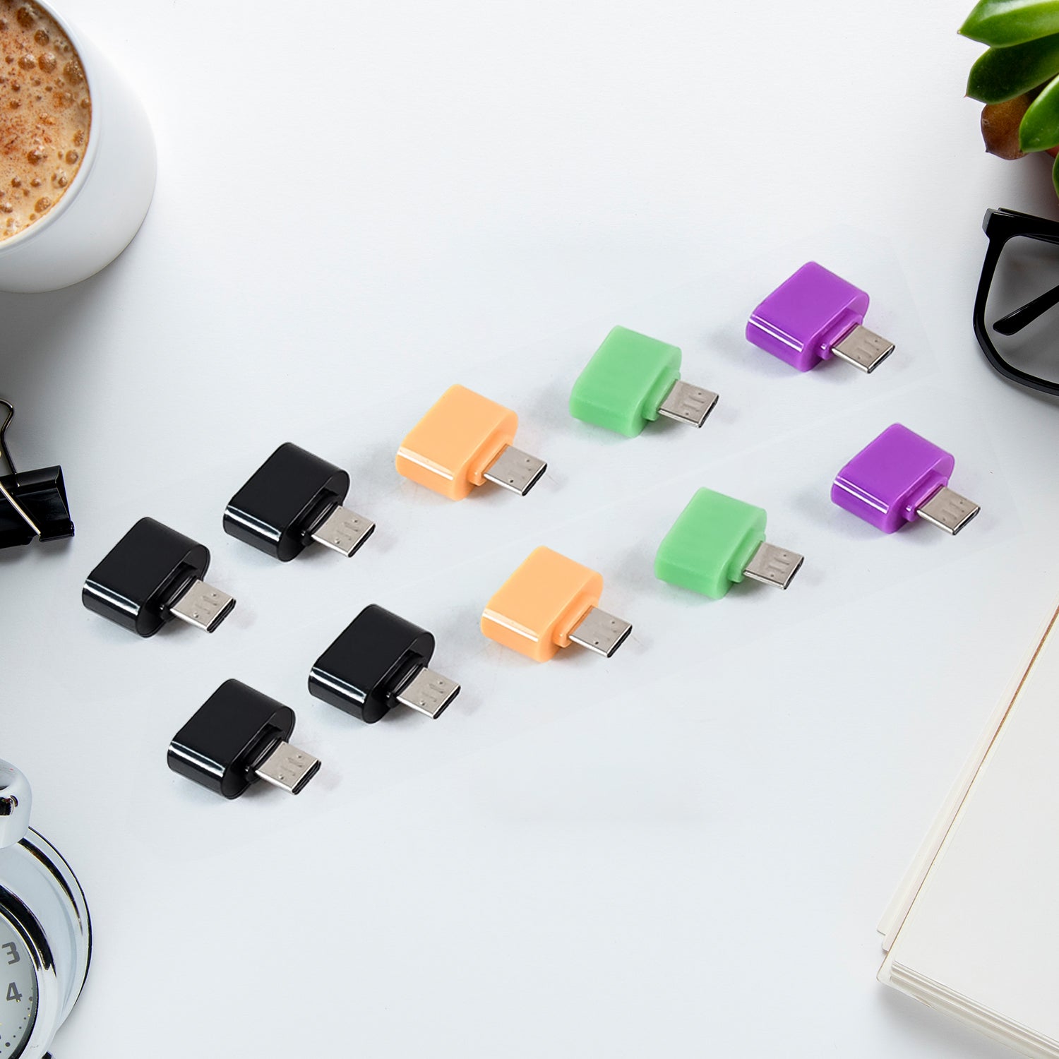 Micro USB OTG Adapter Converter (10 Pcs Set) Micro USB OTG Adapter Converter (10 Pcs Set)